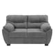 thumbnail image 1 of Sofá Love Seat Dicasa Monza 2 Plazas Gris para Sala, 1 of 11