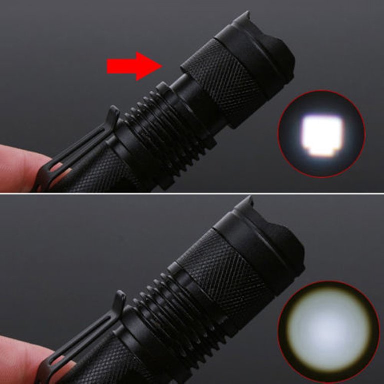 Mini Outdoor Integrated LED Flashlight LOHASLED Size: 4 H x 1.06 W x 1.06 D