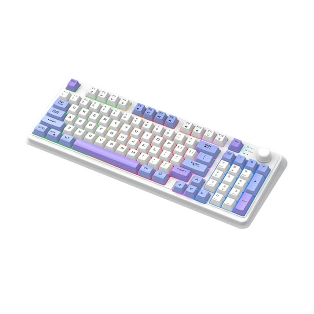 Teclado Inalámbrico Strade Fareast Limited Mecánico para Jugar Retroiluminado con Led 94 Teclas