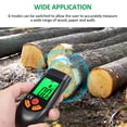 thumbnail image 3 of Lepmerk Moisture tester,Meter Wood Tester Wood With Lcd Display 3 Indicators Handheld Lcd Display 3 Moisture Meter Display 3 Indicators Meter Pin-type Wood Wall Paper Pin-type Moisture With Buzhi, 3 of 7