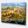 thumbnail image 3 of Designart ' Historical Gettysburg National Military Park ' Vintage Canvas Wall Art Print, 3 of 4