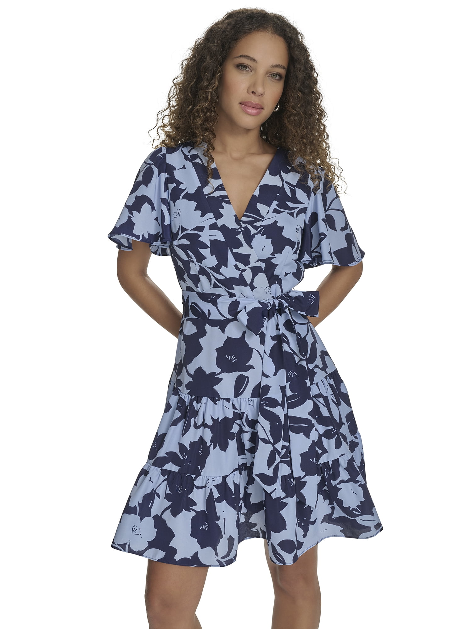 Riviera Sun Batik Marble Tie Dye Summer Dress - Beach Cover Up, 100% Rayon, Sleeveless Sundress