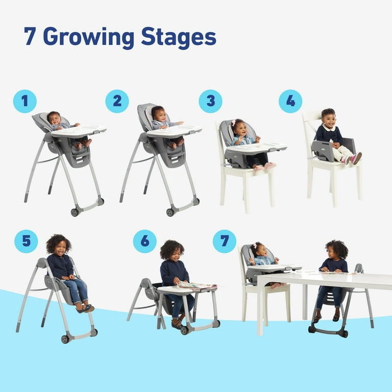 Graco collapsible high clearance chair