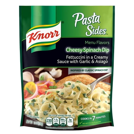 (3 Pack) Knorr Pasta Side Dish Cheesy Spinach Dip 4.1