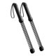 thumbnail image 2 of Barra de fitness con cuerdas de batalla sin cuerda, 2 unidades, resistente, con mango antideslizante Negro, 2 of 8