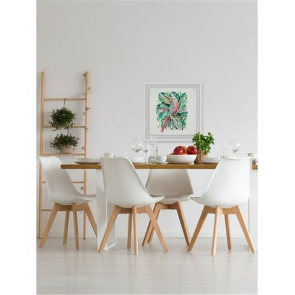 Marmont Hill Mh-Jultbi-05-Wfpfl-18 18" X 18" "Beautiful Creation" Framed Giclee Painting