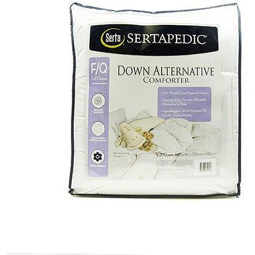 Serta Down Alternative White Bedding Comforter, 1 Each