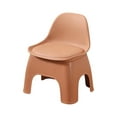 thumbnail image 4 of Danhjin Stool with Back Support, Stool Chair with Backrest and Padded Seat, Ergonomic Rolling Stool for Kitchen Office Workshop Garage Salon, 4 of 9