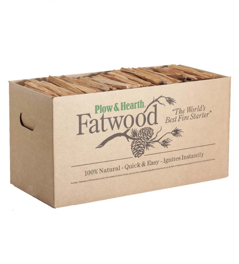 Fatwood Firestarter Earth Worth 2405 25 Pound Box 2-Pack 