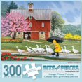 thumbnail image 2 of Bits and Pieces 300 Piece Jigsaw Puzzles Puddle Jumpers by John Sloane 18" x 24", 2 of 7