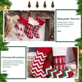 thumbnail image 3 of Medias navideñas Medias colgantes de punto para decoraciones navideñas y vacaciones familiares Eccomum Bolsa de dulces, 3 of 7