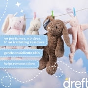 Dreft Liquid Laundry Detergent for Family, Unscented Laundry Detergent, 42 fl oz, 32 Loads