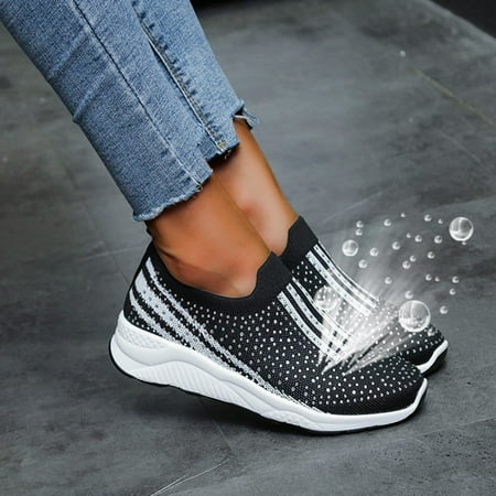 

ForestYashe Women s Shoes Summer New Breathable Sports Shoes Women s Mesh Flying Woven