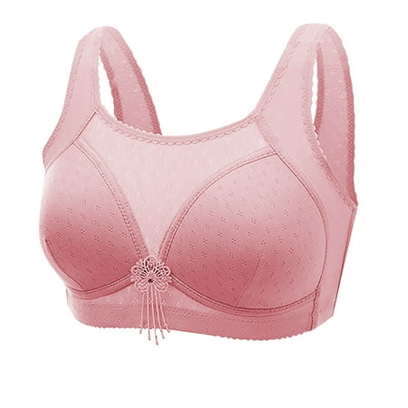 Oplxuo Womens Mesh Bras Comfortable Bra Support Push Up Bralettes Supportive no Underwire Bralette Plunge Seamless Tshirts