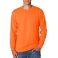 thumbnail image 1 of Jerzees Men's Long Sleeve T-Shirt - 29LS - Large - Safety Orange, 1 of 1
