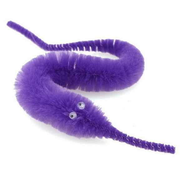 6 Pcs Fuzzy Twisty Worm Wiggle Moving Sea Horse Soft Toy Gift For Children Kids
