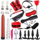 thumbnail image 1 of 23 unids/set juguetes sexuales para adultos con esposas látigo consolador vibrador anal yeacher Herramientas vivas, 1 of 7