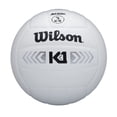 thumbnail image 1 of Juego de voleibol Wilson K1 Silver Indoor Game, talla oficial, blanco, 1 of 3