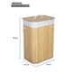 thumbnail image 5 of Cesto Plegable de Bambú AGBOX con Asas para Fácil Transporte, 5 of 5
