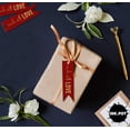 thumbnail image 4 of Inkdotpot Pack Of 50 Real Gold Foil Paper Tags Made With Love Text Favor Hang Tags, 4 of 6