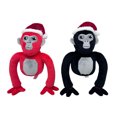 thumbnail image 2 of Muñecos de peluche con etiqueta de gorila para amantes de los juegos, regalos para amigos, muñeco gorila colorido, 2 uds., 2 of 8