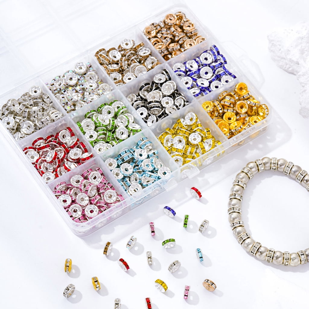 Plastic Beads Organizers 30 Slots Jewelry Making Supplies Storage Case
