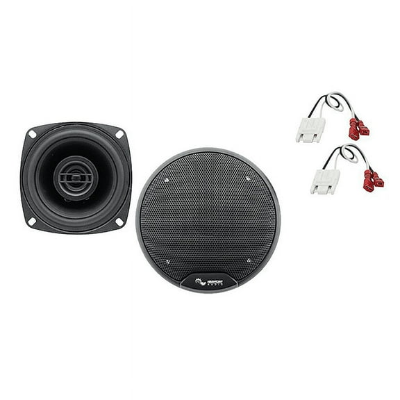 Fits Chevy Corvette 1984-1989 Front Door Replacement Harmony HA-R4 Speakers