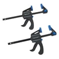 thumbnail image 1 of Silverline - Mini Clamps 2pk - 100mm, 1 of 3