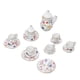 thumbnail image 4 of Juego De Tazas De Té En Miniatura, Juego De Té De Casa De Muñecas Vívido Realista, Accesorios De Modelo De Porcelana De Simulación Para Accesorios De Casa De Muñecas ANGGREK No, 4 of 7