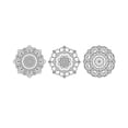 thumbnail image 1 of 3pcs Kids DIY Coloring Flower Wall Sticker Printed Backdrop Decors Household Scene Layout Room Decor Painting Decal, 1 of 7