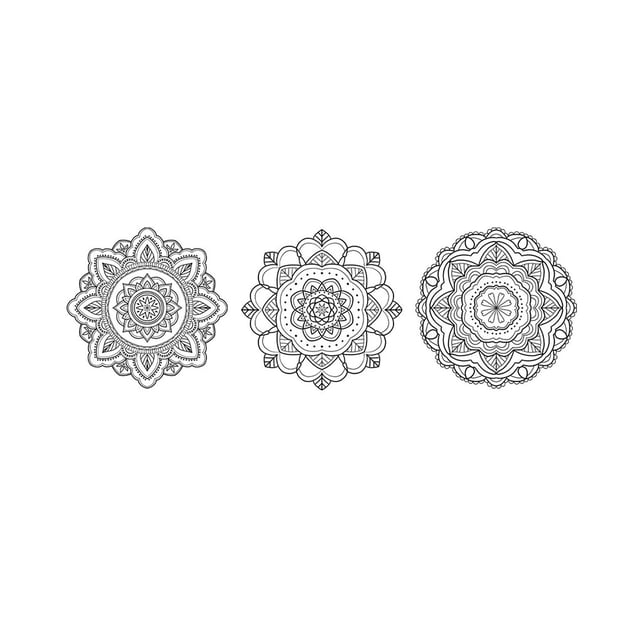 3pcs Kids DIY Coloring Flower Wall Sticker Printed Backdrop Decors Household Scene Layout Room Decor Painting Decal