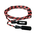 thumbnail image 2 of Valeo Beaded Jump Rope, Adjustable 9-Foot Length With Durable Plastic Beaded Nylon Rope And Molded Handles With Foam Grips, 2 of 2