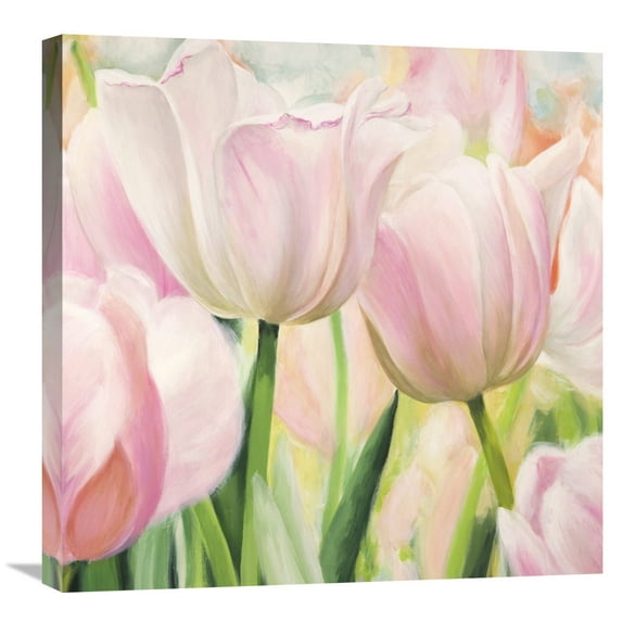 Global Gallery Luca Villa,'Primavera I' Stretched Canvas Artwork