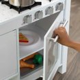 thumbnail image 4 of KidKraft Little Cook Wooden Modern Kitchen Workstation Playset with Oven & Sink, 4 of 8