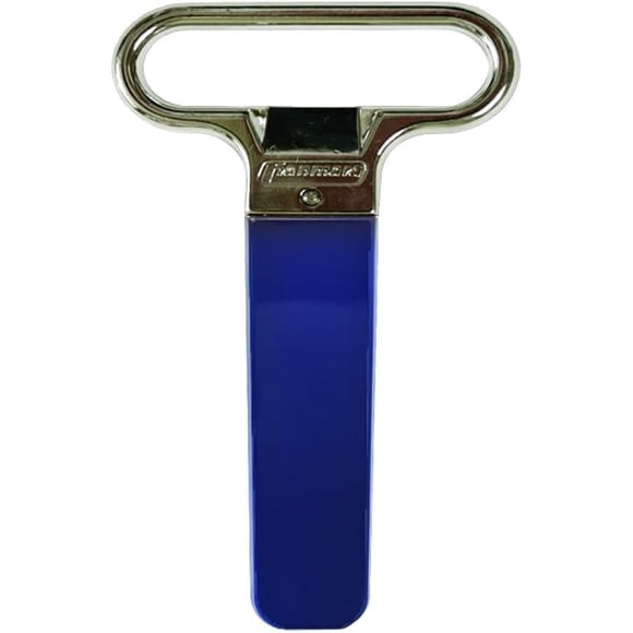 Franmara Ahh Super Two-Prong Cork Extractor/Puller, Chrome Plated (Dark Blue)