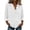 White-shirts, variant on Women's Linen Long Sleeve Shirts Ruffle V Neck Elegant Casual Blouses Loose Fit Daily Wear Breathable Tops