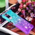 thumbnail image 5 of Case for FOXDOCK OnePlus Nord N200 5G TPU Shockproof Gradient Liquid Glitter Design, 5 of 5