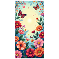 thumbnail image 1 of Colorful Butterfly and Floral Design Backdrop Banner for Parties Celebrations Photo Booth Decoration Background Spring Event Decoration, 1 of 4