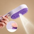 thumbnail image 4 of Pet Spritz Brush for Cats Spritz Defur Comb Cat Steam Brush for Massaging and Cleaning Shedding for Long and Short Hair Cats and Dogs Grooming Tool,Khaki, 4 of 9