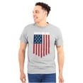 thumbnail image 3 of Unity Freedom Patriotic American Flag Plus Size Crewneck Graphic Tee Shirt Brisco Brands 5X, 3 of 6