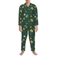 thumbnail image 3 of Balery Camp In The Forest Pattern Pajama Sets for Men Long Sleeve 2 Piece Sleepwear Loungewear Sets Soft PJ's with Pockets Long Sleeve Comfy Pj Sets-Medium, 3 of 7