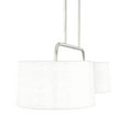 thumbnail image 5 of Hunter - Cottage Hill 4-light Brushed Nickel, Large Chandelier, Dimmable, Modern Style, Linear Shaped, for Bedrooms, Dining, Living Rooms - 19892, 5 of 9