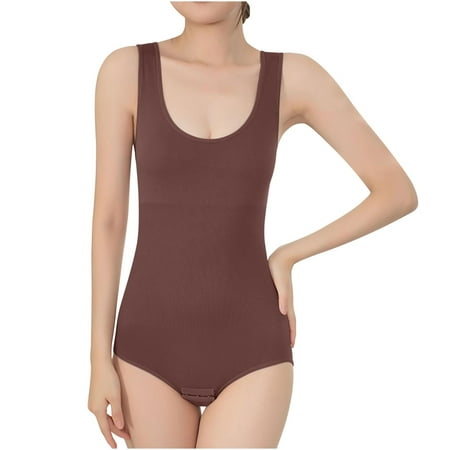 

Fesfesfes Women s Onesie Bodysuit Hip Lifting Sling Underwear Boat Neck One-Piece body Shaper Jumpsuit Teen Girls Ladies Bodysuit Gifts for Her Sale
