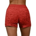 thumbnail image 3 of Women's Sweat Shorts Soft Comfy Activewear Lounge Shorts with Pockets and Drawstring, 3 of 4