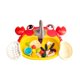 thumbnail image 1 of Juguetes de cocina Montessori con fregadero y agua corriente para regalo de cumpleaños Rojo, 1 of 9