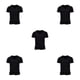 thumbnail image 2 of Sonducket Destacar con ropa de estilo africano cultural para hombres Cómodo traje tradicional de hombres africanos Unisex manga corta negro 5XL Type2 NO2, 2 of 6