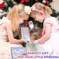 thumbnail image 3 of Princess Dress up Halloween Costumes  Jewelry Princess Costume Dress Pretend Play Set Gift for Christmas Birthday 7Pcs Rainbow, 3 of 6