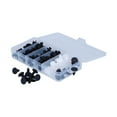 thumbnail image 1 of Retainer Pin Rivet Bumper 100pcs Auto Fasteners Clips Push Rivets 6 Size For Car Body  Trim Hood Dash Panel, 1 of 8