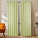 thumbnail image 5 of Cortinas de satén 39x98 in | Paneles decorativos extra grandes para ventanas | Poliéster Suave Brillo | Resistente al desvanecimiento | Café Blanco Azul Verde Rosa | Decoración de fiestas navideñas, 5 of 6