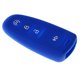 thumbnail image 1 of Funda Protectora de Silicona con 4 Botones Azul oscuro, 1 of 8